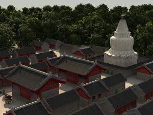 मीनार 3D मॉडल