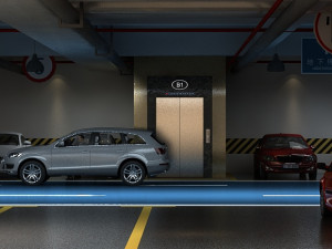 parking lot Modelo 3D