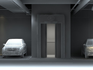 parking lot Modèle 3D