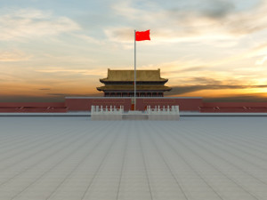 tiananmen square 3D-Modell