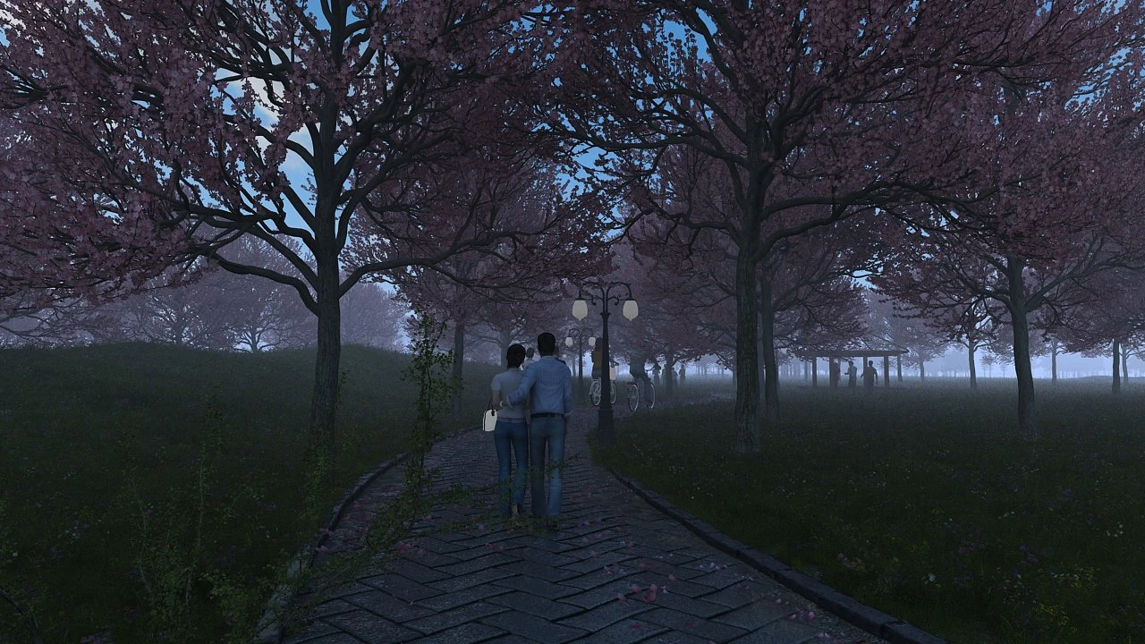 forest 3D Model .c4d .max .obj .3ds .fbx .stl .blend 