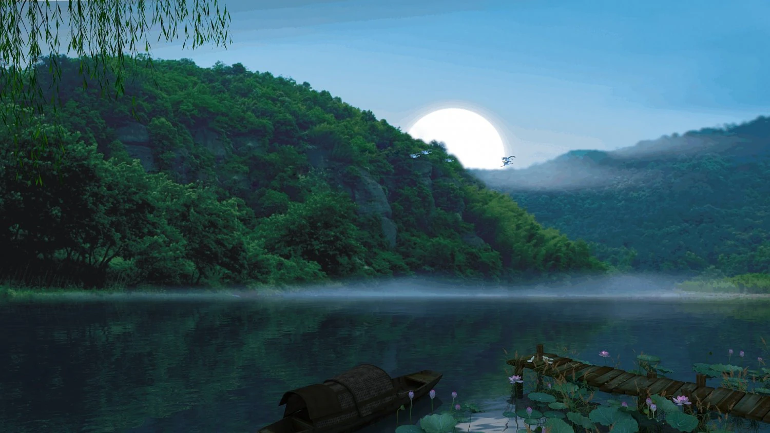 lake surface 3D Model .c4d .max .obj .3ds .fbx .stl .blend