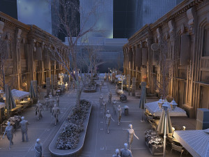 city building 3D 模型