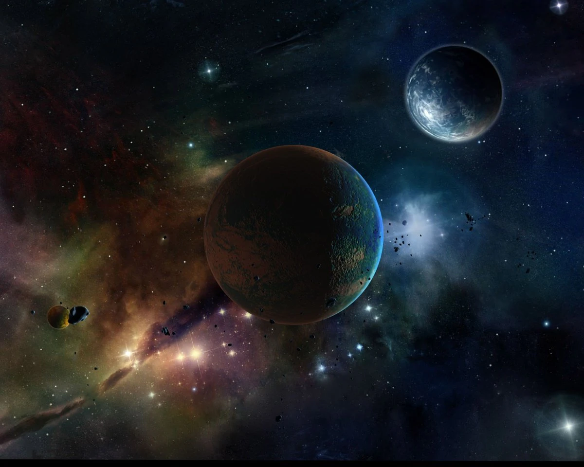 outer space 3D Model .c4d .max .obj .3ds .fbx .stl .blend 