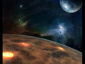 outer space 3D 모델
