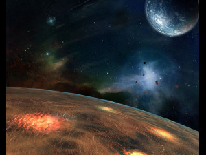 outer space 3D 모델