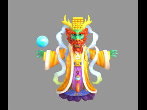 dragon king 3Dモデル