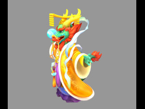 dragon king 3D 模型