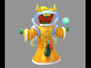 dragon king 3D 模型