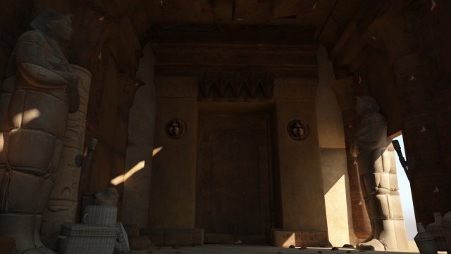 egyptian ancient tomb 3D Model .c4d .max .obj .3ds .fbx .stl .blend 