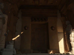 Egyptische oude tombe 3D Model