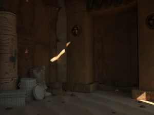egyptian ancient tomb 3D Model