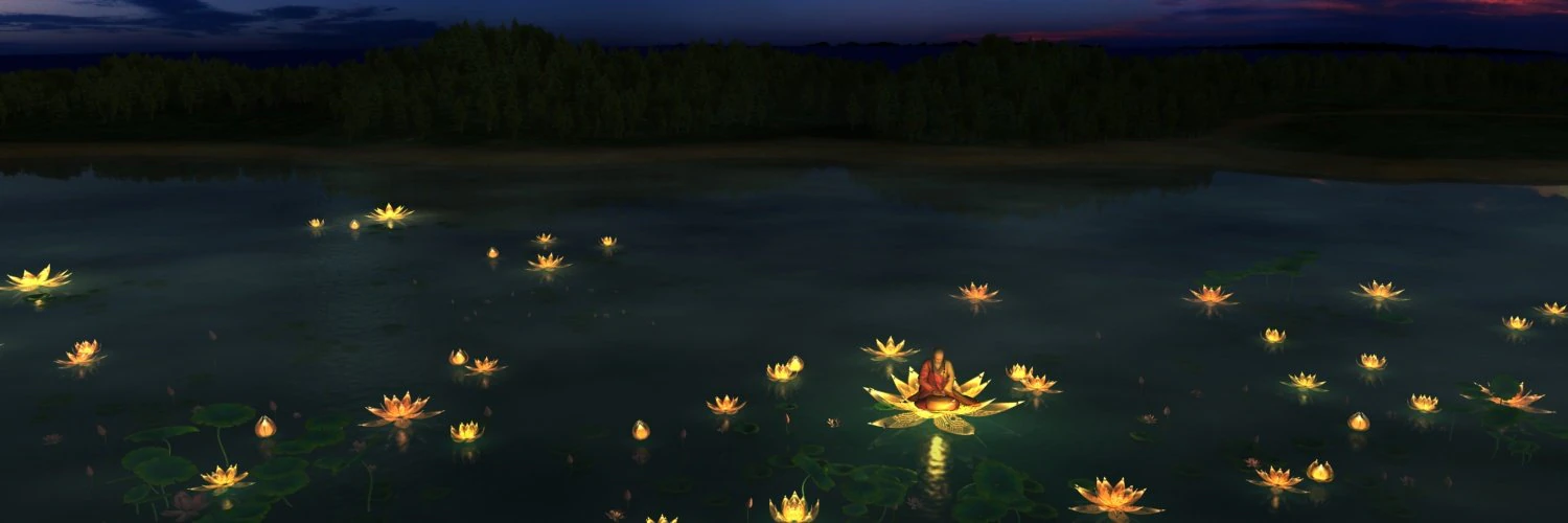 lotus lights 3D Model .c4d .max .obj .3ds .fbx .stl .blend