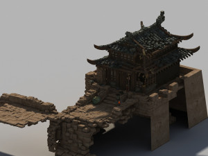 city tower Model 3D