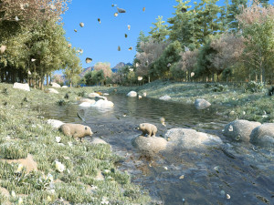 panda Modello 3D