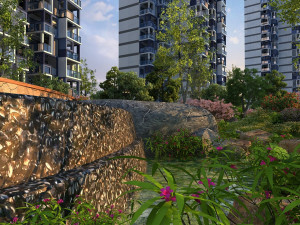 city building 3D-Modell