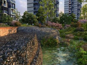 city building Modèle 3D