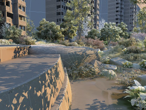 city building Modèle 3D