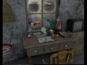 indoor 3D-Modell