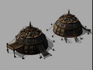 wigwam 3D 모델