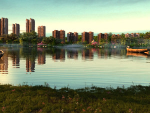public park Model 3D