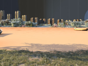 public park Model 3D