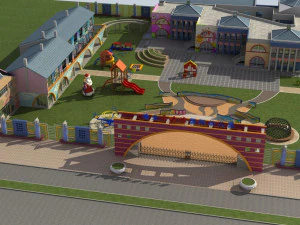 kindergarten 3D Model