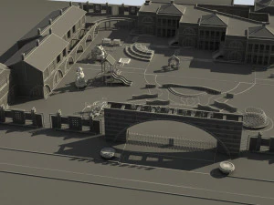 kindergarten 3D Model