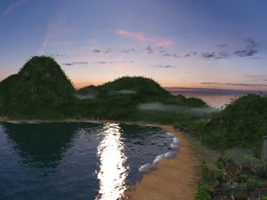 arsitektur kuno Model 3D