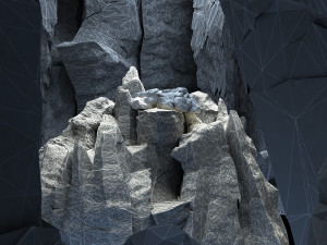 caves and ores 3Dモデル