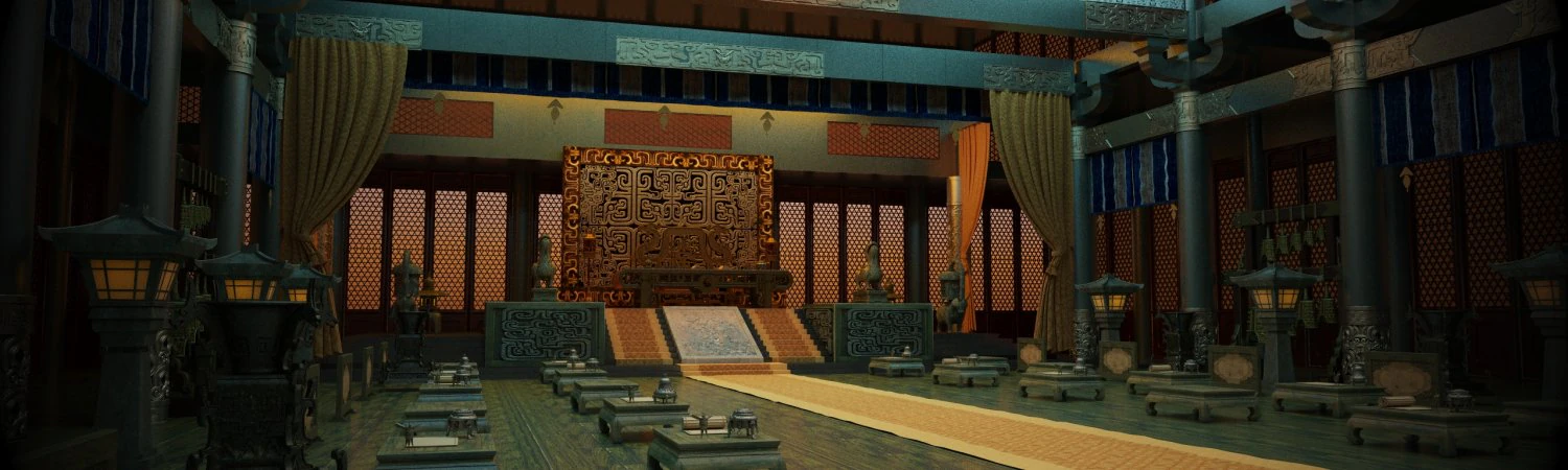 palace 3D Model .c4d .max .obj .3ds .fbx .stl .blend 