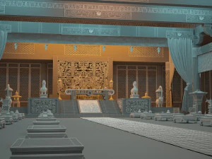 palace 3D Model