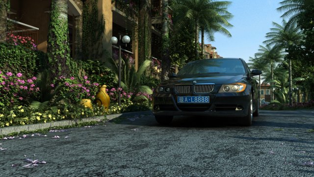 boulevard Modèle 3D .c4d .max .obj .3ds .fbx .stl .blend 