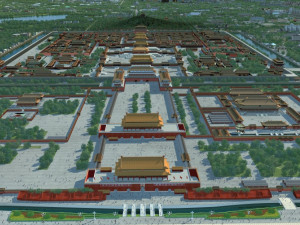 beijing Modello 3D