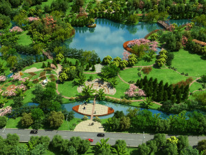 garden 3D 模型