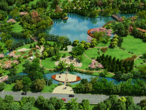 сад 3D Модель