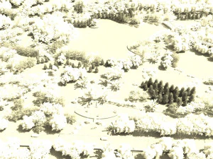 сад 3D Модель