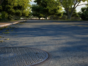 boulevard Modèle 3D
