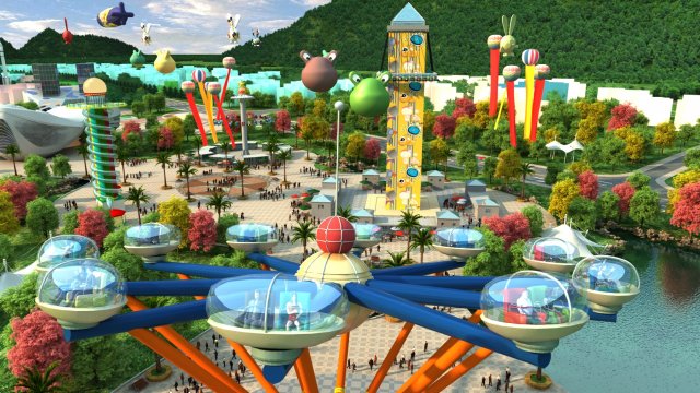 playground 3D Model .c4d .max .obj .3ds .fbx .stl .blend 