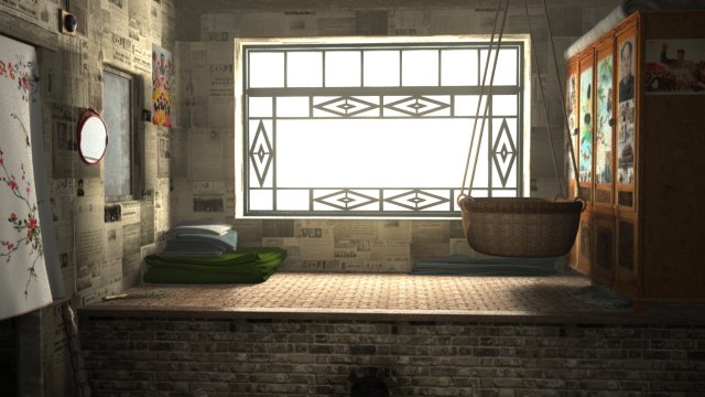 indoor Modelo 3D .c4d .max .obj .3ds .fbx .stl .blend 