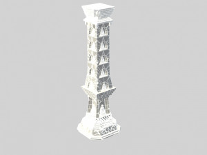 stone column Modello 3D