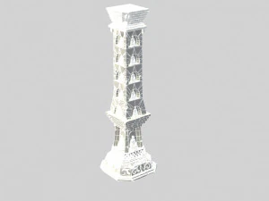stone column 3D Model