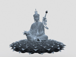 buddha statue 3D-Modell