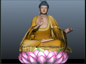 buddha Modello 3D