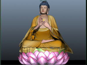 buddha Modello 3D