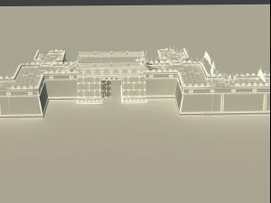 city gate 3D Model