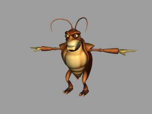 locust 3D-Modell
