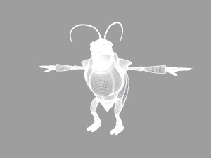 locust 3Dモデル