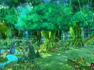 scena rysunkowa Model 3D