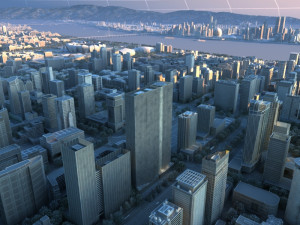 city building Modelo 3D
